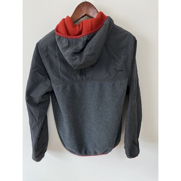 Patagonia Synchilla Snap T Shelled Hoodie Gray Pullover Fleece Jacket Mens Small - Picture 4 of 6